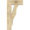Ekena Millwork Funston Block Rough Sawn Bracket, Douglas Fir, 4"W x 14"D x 26"H BKT04X14X26FST05RDF - alternate 4